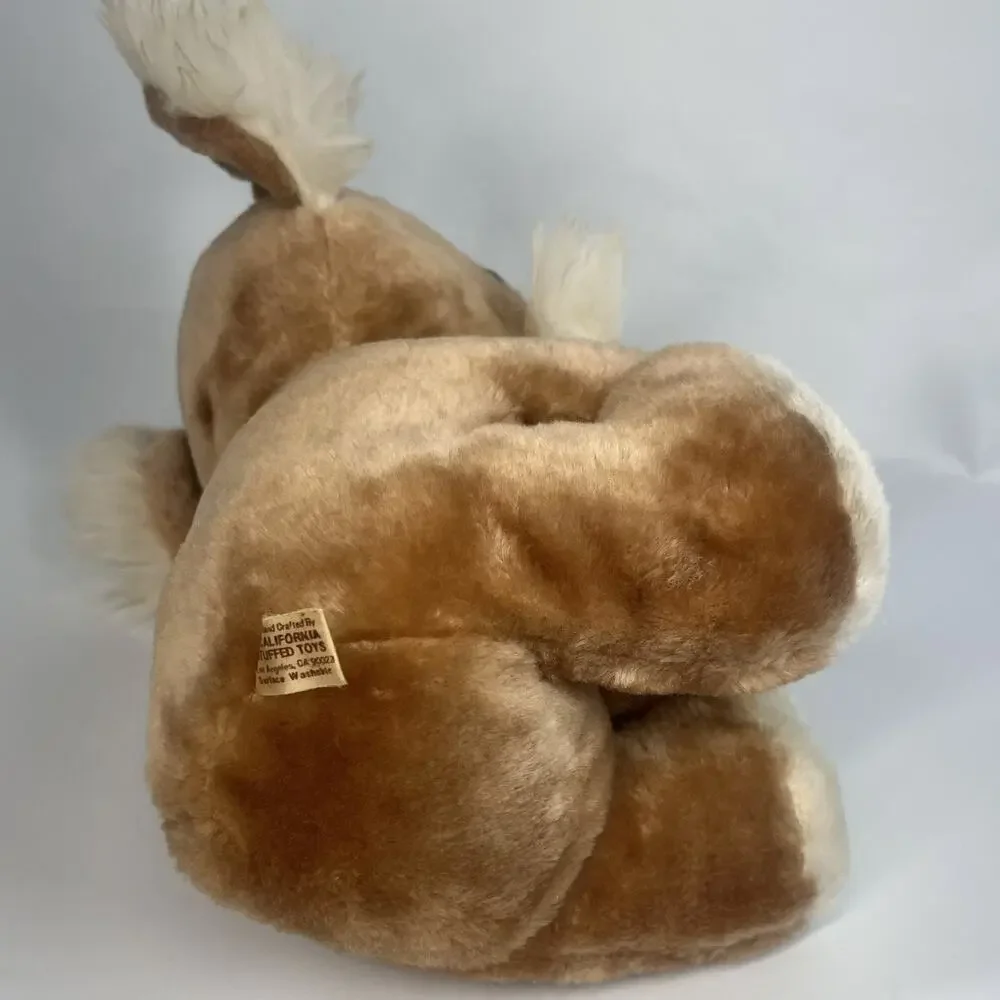 Vintage 1980s Koala Bear Mama & Baby Plush Animal California Stuffed Toys 11”